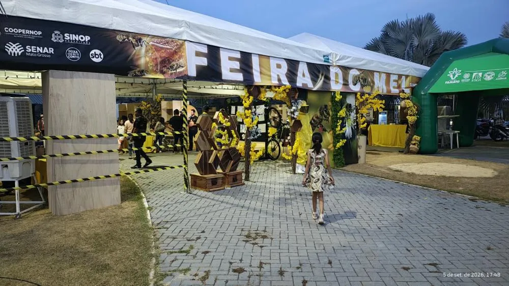 1ª Feira do Mel começa neste sábado em Sinop