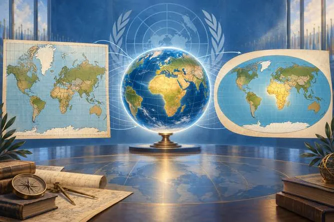 Por que a ONU quer mudar a representação do mapa-múndi?