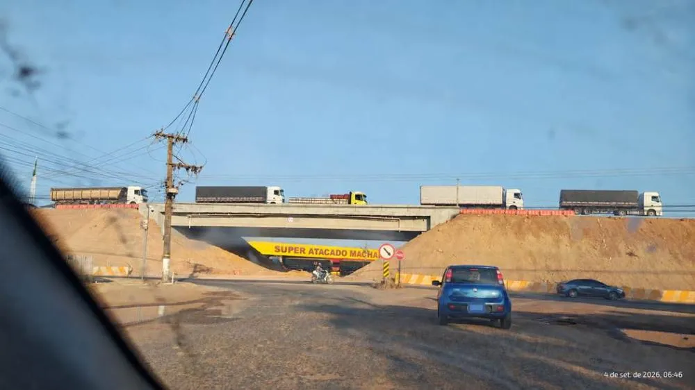 Viadutos devem transformar o trânsito de Sinop