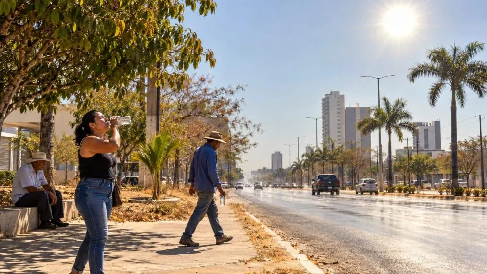 Sinop pode chegar aos 40 °C no fim de semana; baixa umidade aumenta riscos à saúde