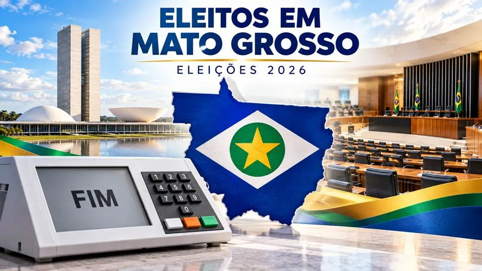 Mato Grosso define governador, senadores e deputados; confira todos os eleitos